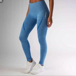 Gymshark cropped original seamless blue